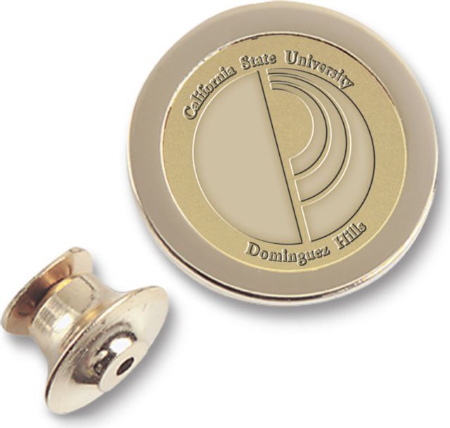 California State University at Dominguez Hills 23K Gold Plated Lapel Pin