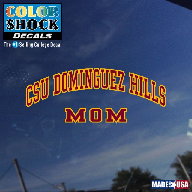 California State University at Dominguez Hills Mom Decal