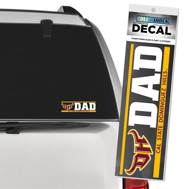 California State University at Dominguez Hills Toros Dad Decal