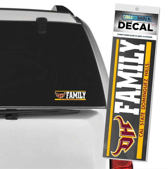 California State University at Dominguez Hills Mascor Family Decal