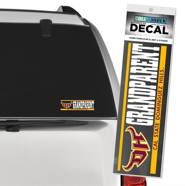 California State University at Dominguez Hills Toros Grandparent Decal