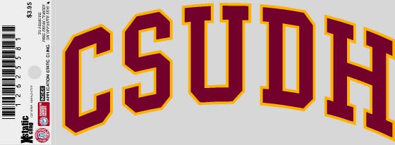 California State University at Dominguez Hills Cling Decal
