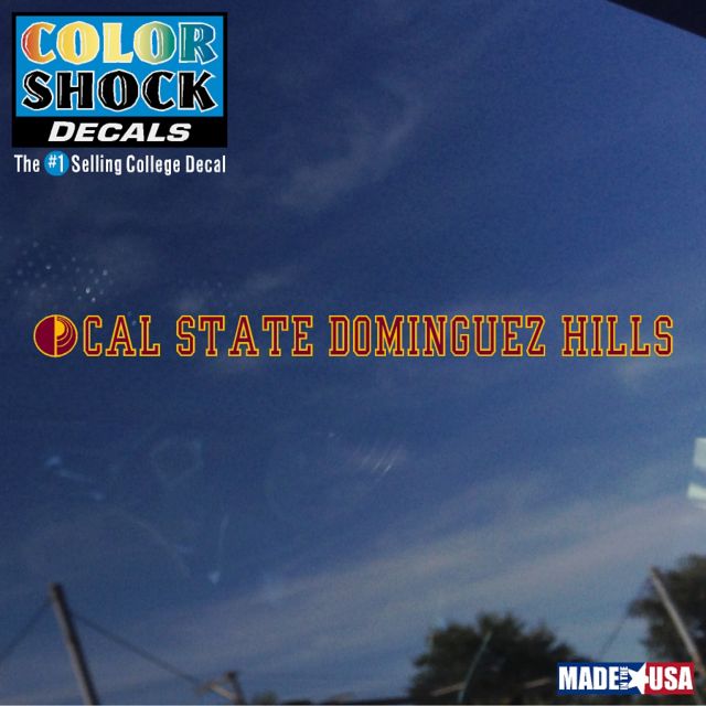 California State University at Dominguez Hills Strip Decal