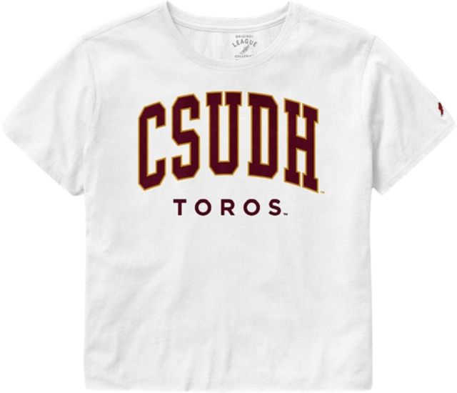 California State University at Dominguez Hills Women's Crop Short Sleeve T-Shirt