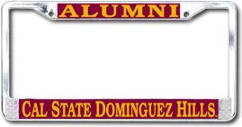 California State University at Dominguez Hills 'Alumni' License Plate Frame