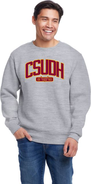 California State University at Dominguez Hills Toros Peace Crewneck Sweatshirt