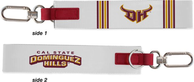 California State University at Dominguez Hills Toros Carabiner Strap Keychain