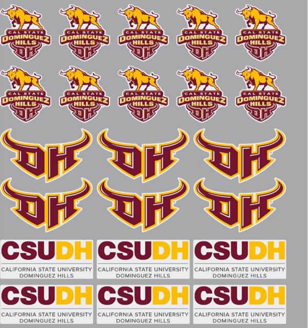 California State University at Dominguez Hills Toros Sticker Sheet