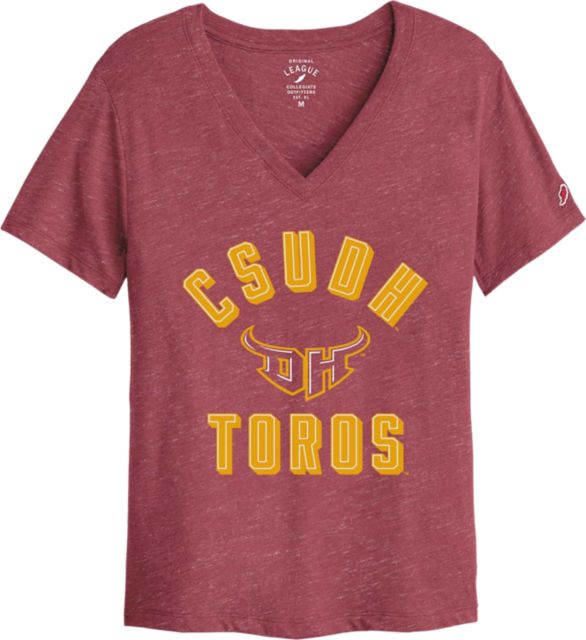 California State University at Dominguez Hills Women's V-Neck Short Sleeve T-Shirt