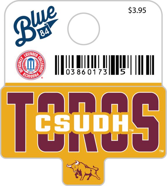 California State University at Dominguez Hills Toros Mini Sticker
