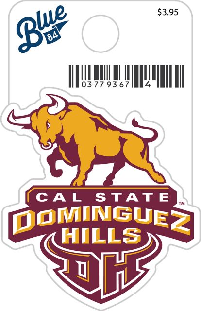 California State University at Dominguez Hills Toros Mini Sticker