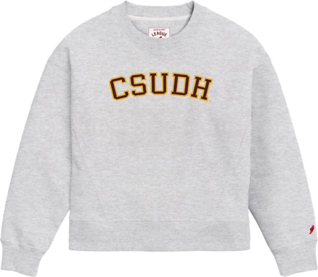 California State University at Dominguez Hills Women's Boxy Crewneck Sweatshirt