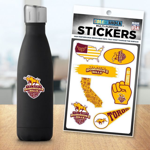 California State University at Dominguez Hills 7.5'' x 7.5'' Sticker Sheet