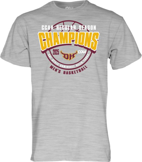California State University at Dominguez Hills Men's Basketball 2025 CCAA Regular Season Champions Short Sleeve T-Shirt