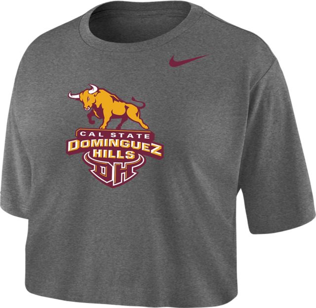 California State University at Dominguez Hills Women's Dri-Fit Crop Short Sleeve T-Shirt