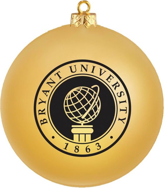 Bryant University Round Shatterproof Ornament