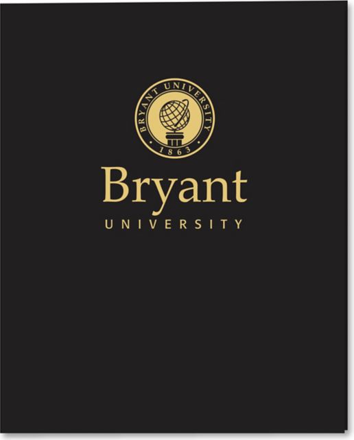 Bryant University 2 Pocket Folder