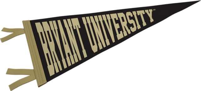 Bryant University 12 x 30'' Flocked Pennant