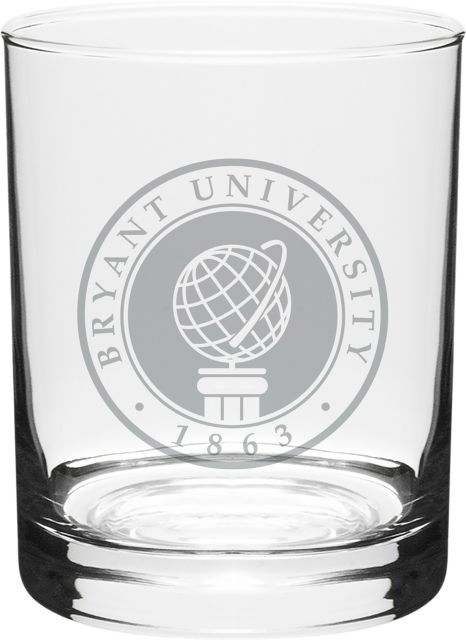 Bryant University 14 oz. Wine Glass