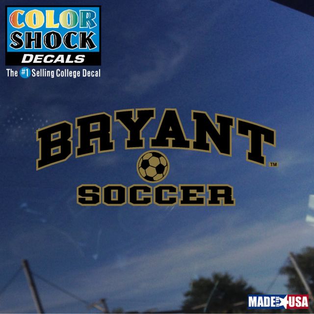 Bryant University Soccer Decal