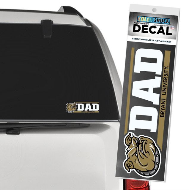 Bryant University Bulldogs Dad Decal