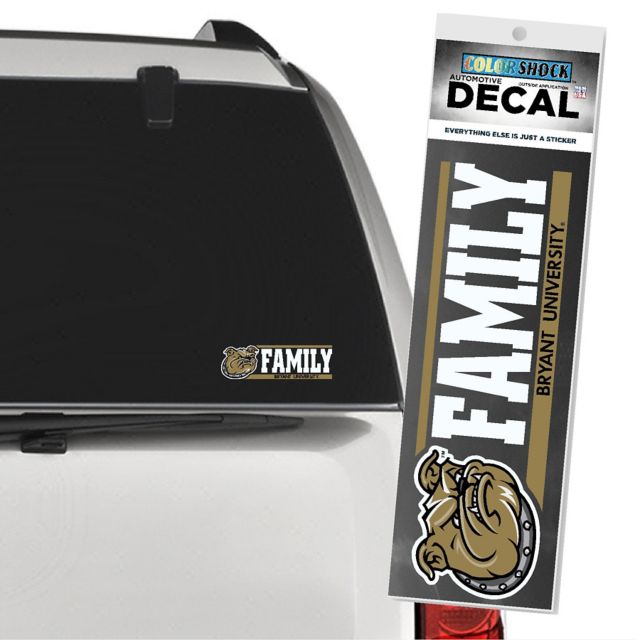 Bryant University Mascor Family Decal