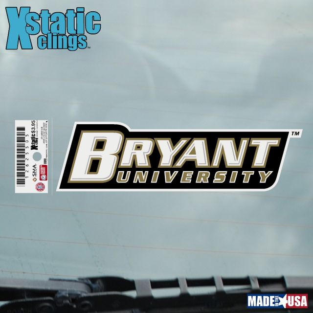Bryant University Cling Decal