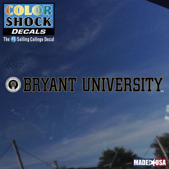 Bryant University Strip Decal
