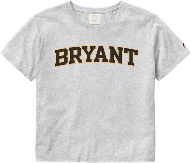 Bryant University Short Sleeve Cropped T-Shirt