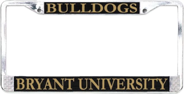 Bryant University Bulldogs License Plate Frame