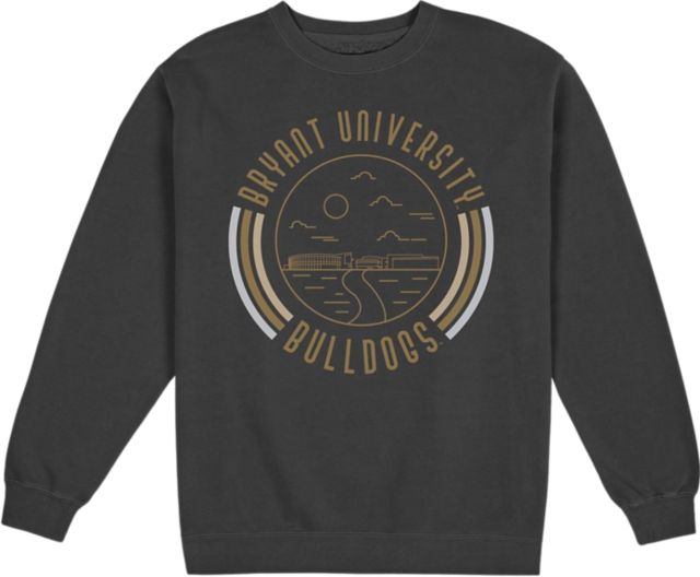 Bryant University Pigment Dyed Fleece Crewenck - ONLINE ONLY