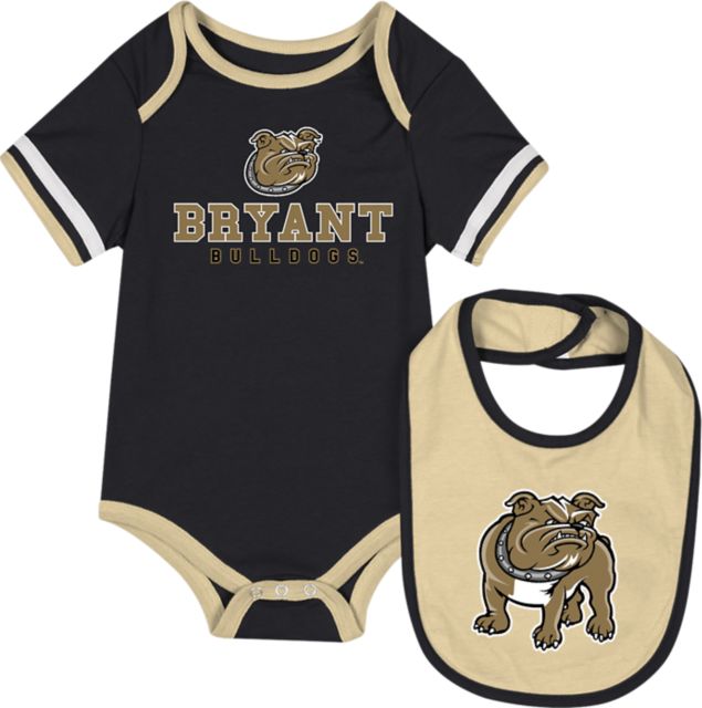Bryant University Infant's Bulldogs Bodysuit Bib Set
