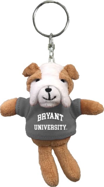 Bryant University Plush Keychain