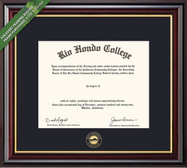 Rio Hondo College 7'' x 9'' Windsor Diploma Frame