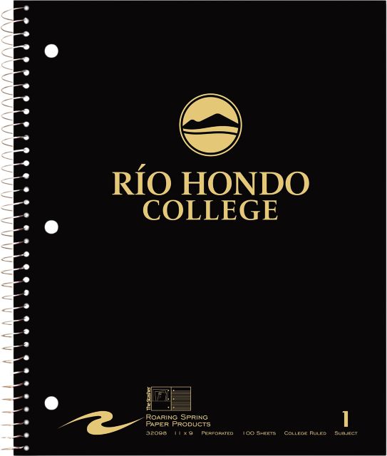 Rio Hondo College Notebook 100-Sheet