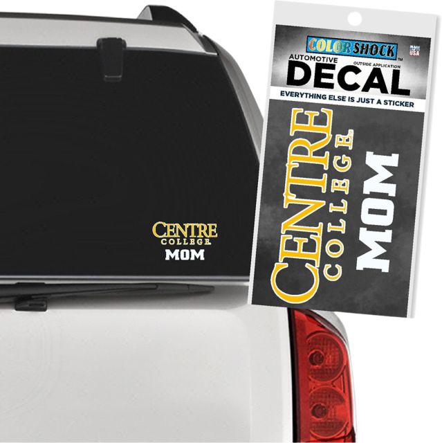 Centre College Mom Decal