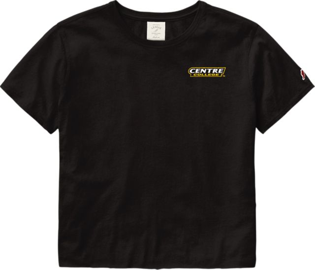 Centre College Short Sleeve Crop Top