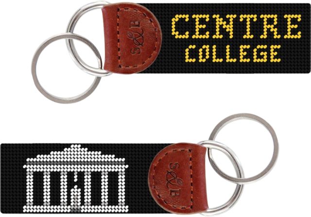 Centre College Needlepoint  3'' Keychain