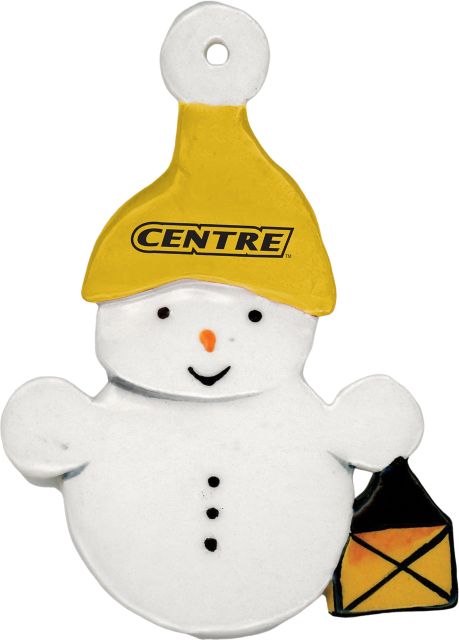 Centre College Snowman Ornament