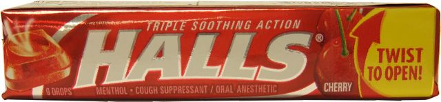 Hall's Cough Drops  Cherry 9ct