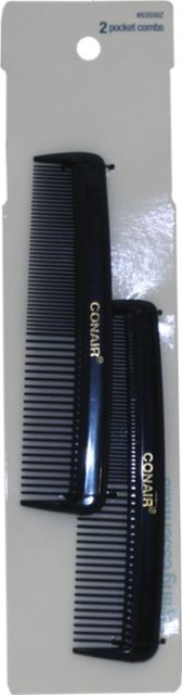 COMB HARD RUBBER 5" POCKET 2PK