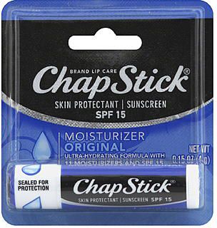 Chapstick Original Moisturizer Lip Balm .15oz