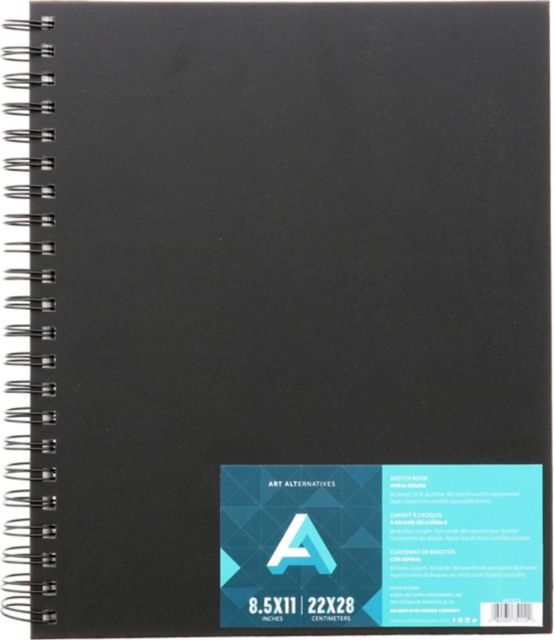 Sketchbook Wire Perforated 8.5X11