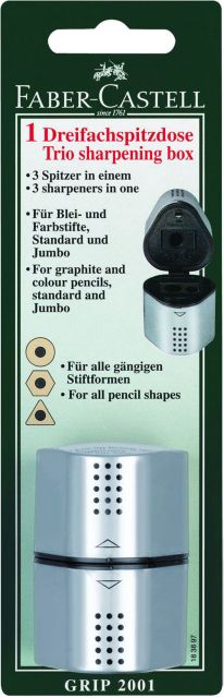 Sharpener 3-Hole Carded