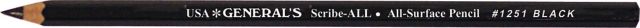SCRIBE ALL PENCIL BLACK