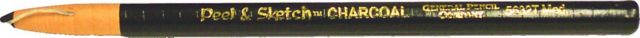 PEEL & SKETCH BLACK CHARCOAL PENCIL MEDIUM