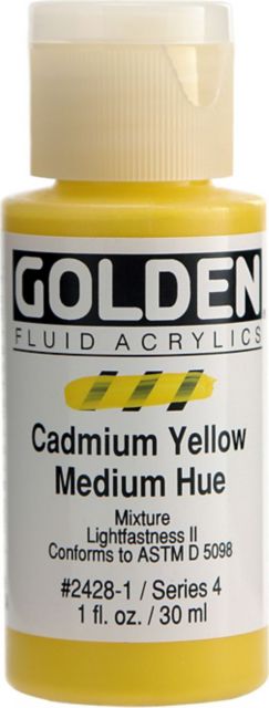 Cadmium Yellow Light (Hue) (1oz Fluid Acrylic)
