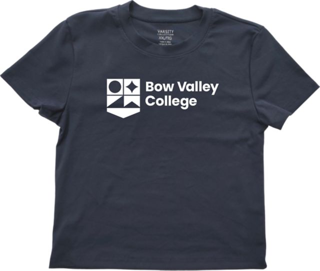 Bow Valley College Women’s Ribbed Baby Tee