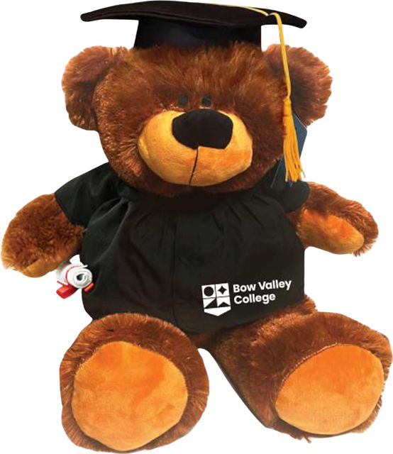Bow Valley College 12'' Grad Bear Plush