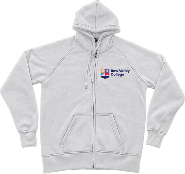 Bow Valley College Full Zip Hooded Sweatshirt